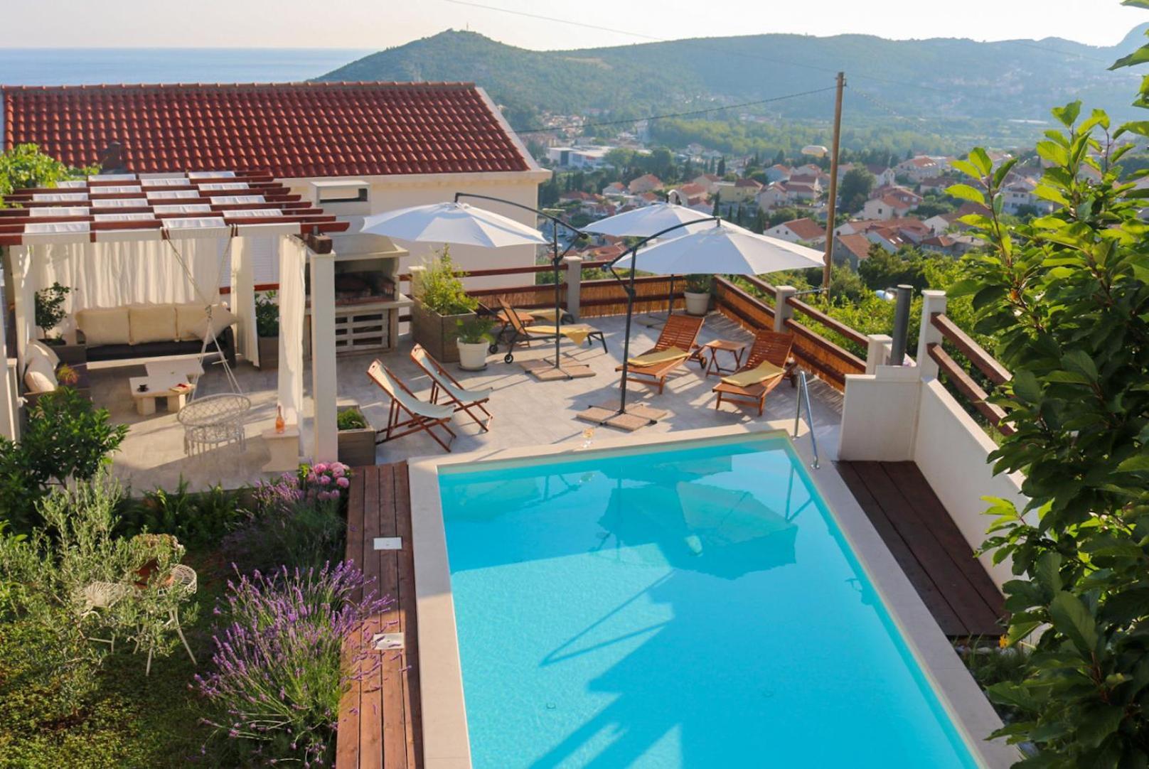 Villa My Rose With A Private Pool 믈리니 외부 사진